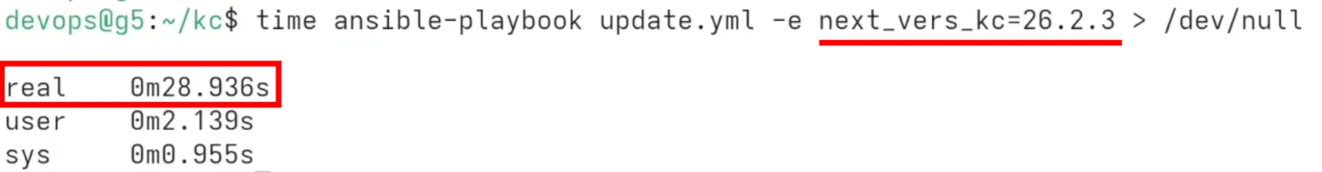 keycloak/rhbk upgrade to 26.2.3 via ansible
